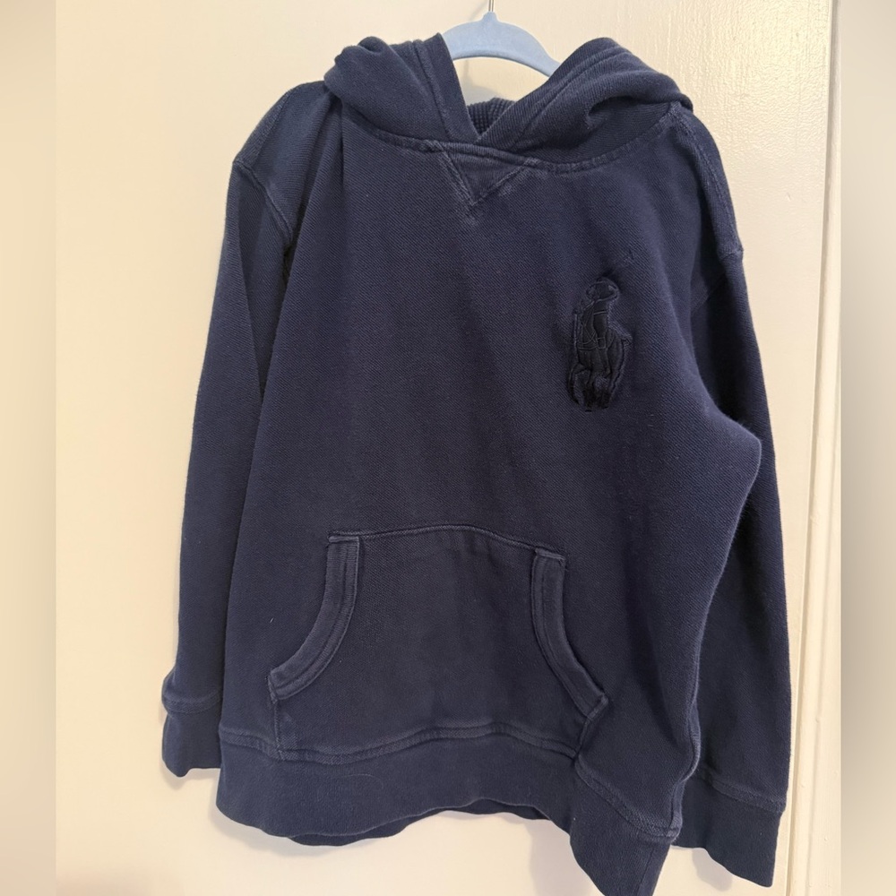 Ralph Lauren Classic Navy Kids Hoodie
